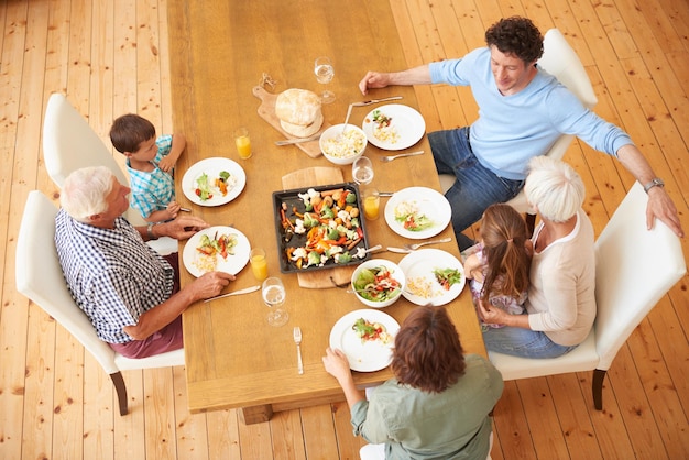 Rodzina przy stole